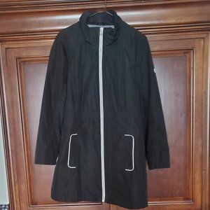 Jessica Simpson Trench Jacket in Black